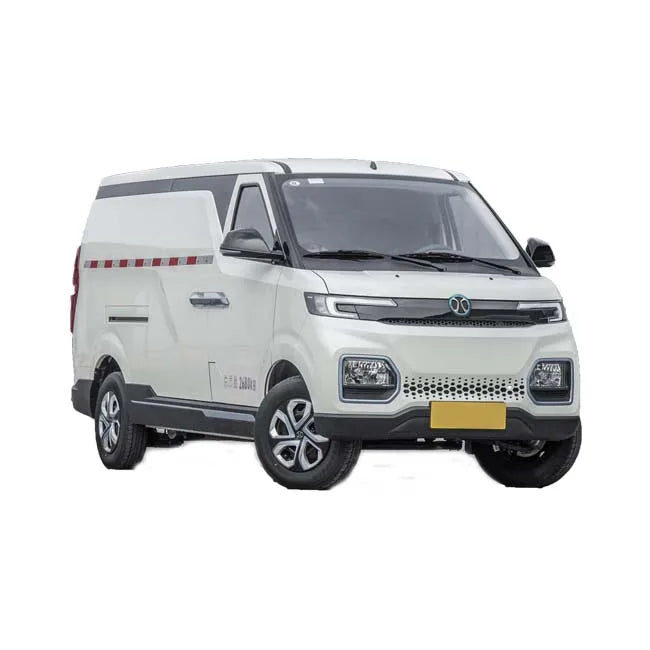 2 Seats New Design 4 Wheel Electric Cargo Truck Cargo Van Baic Ev5 Electric Delivery Van