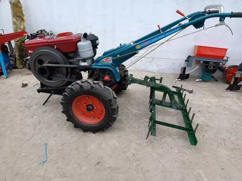 Walk Behind Disc Plow Disc Plough, Walking Tractor Disc Plow for Sale, Hand Tractor Farm Best Disc Plough for Sale