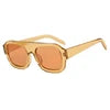 Fashion Luxury Women Men Punk Rectangle Sun Glasses Big Frame Square Sunglasses