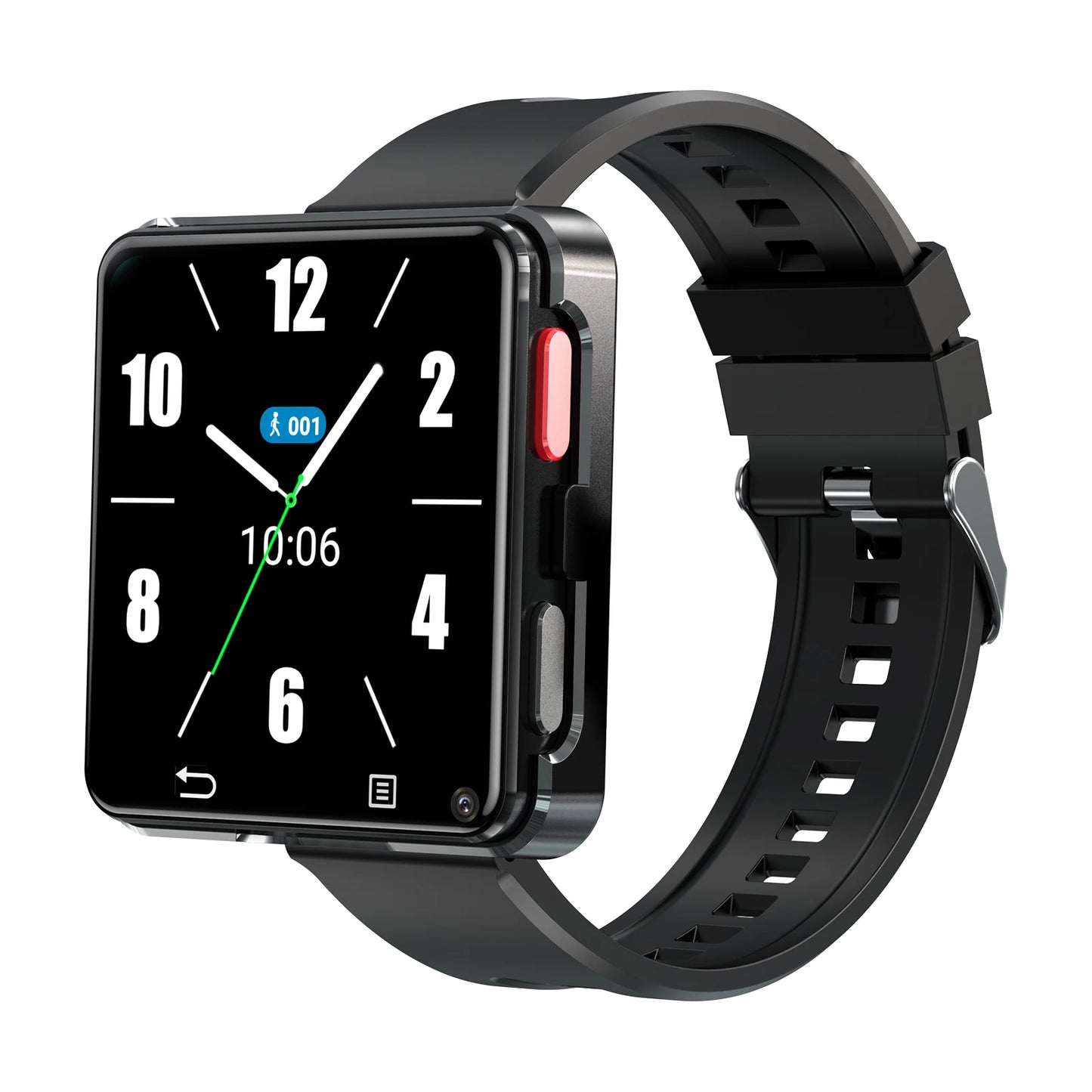 Android 11.0 Mobile Phone Watch 64GB Large Screen 800W Dual HD Camera PGD Watch Q668 Facebook WhatsApp Youtube Battery 1200mah