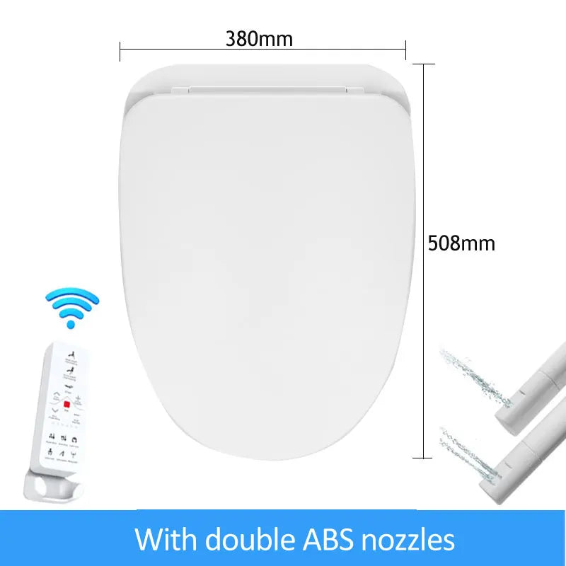 EcoFresh Smart toilet seat  Electric Bidet cover intelligent bidet heat clean dry Massage care for child woman the old