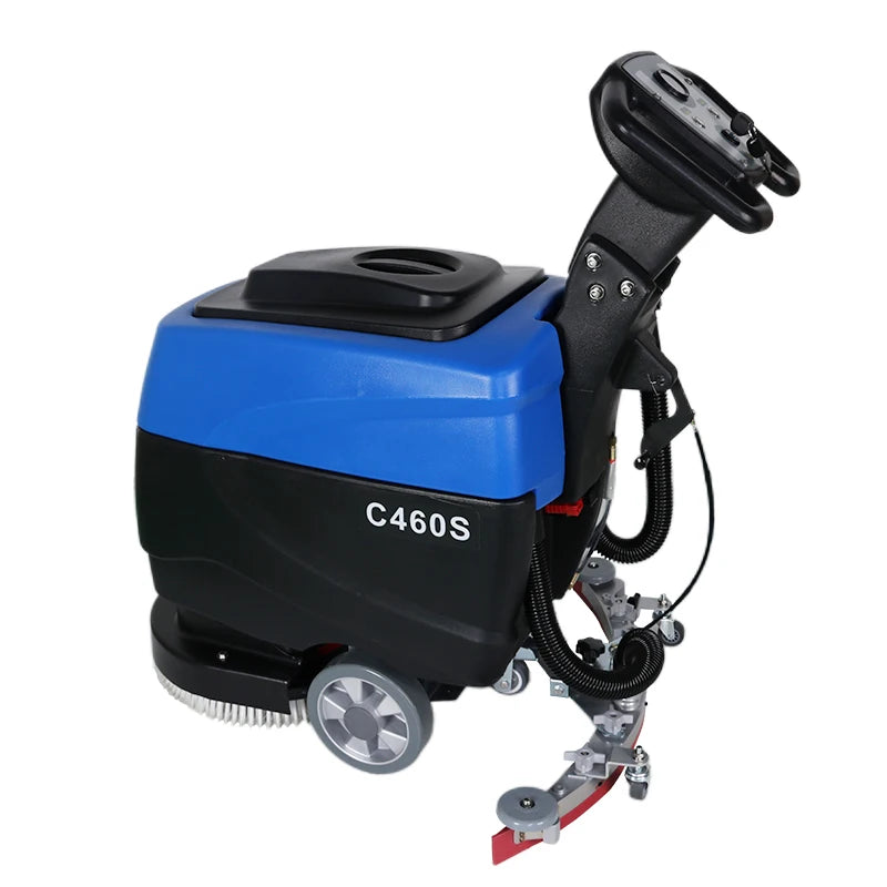 C460S 18'' Walk Behind Industrial Floor Scrubber Machine with Battery