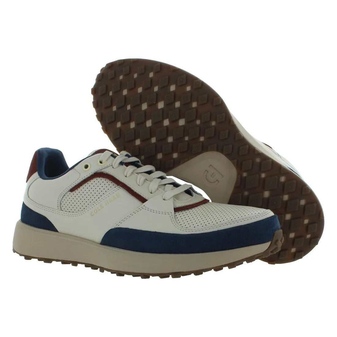 Cole Haan Grand Crosscourt Downtown Mens Shoes Color: Ivory/Light Sesame | 100% Authentic