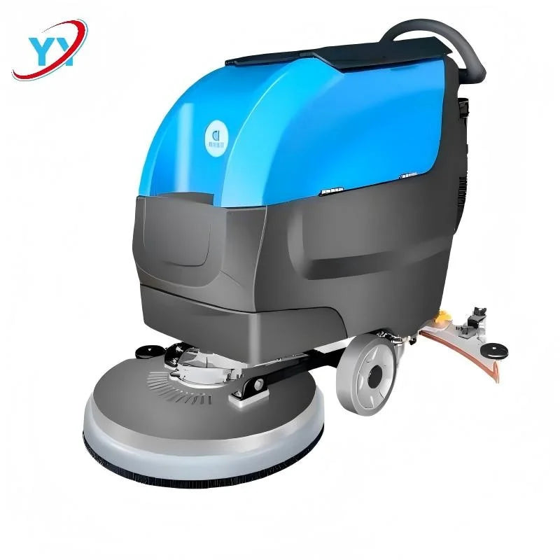 Commercial Floor Scrubber Machine, 120kg Heavy Duty, 4-5h Working Time for Warehouse & Factory