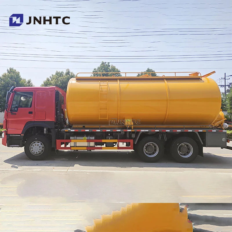 HOWO 6X4 24CBM Super-Above Automatic Diesel Tanker Truck for Cleaning and Sewage Suction