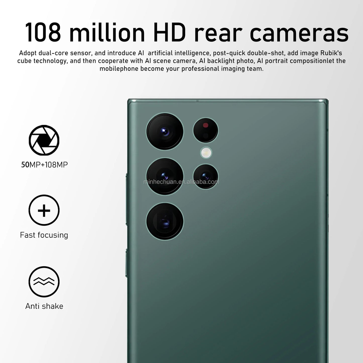 Cellphone Original S23 Ultra 16GB+1TB Smartphone 7inch Unlocked Dual Card 5G Phones Android 13.0 Mobile Phones