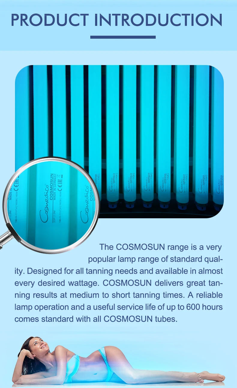 2025 Blue Led Tanning Bed Infrared Spa Capsule Slimming Machine UV Light Lamp Home Tanning Bed UVB Blue LED Light Spa Machine