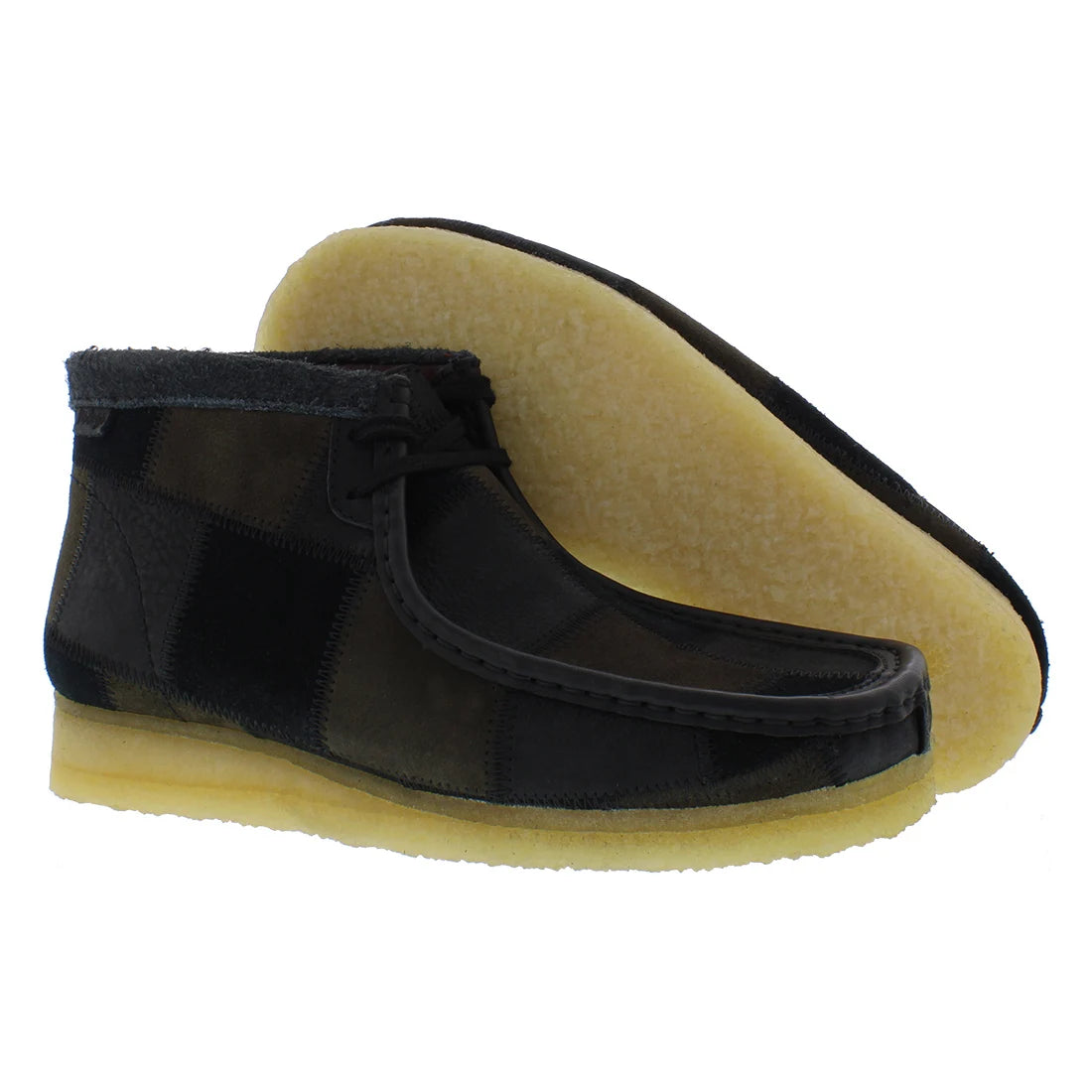 Clarks Wallabee Boot Women's Shoes-Dark Brown/Multicolored 100% Authentic Made in China Model MSS-26149258