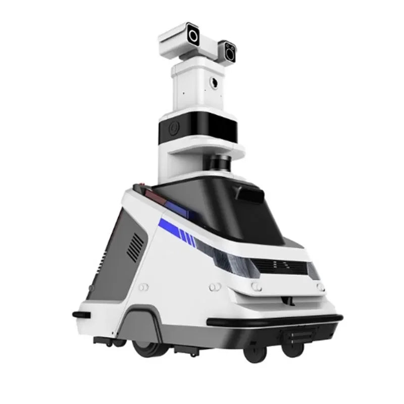 Outdoor Security Patrol Robot Factory Park Security Patrol Panoramic Monitoring Intelligent Detectionv Security Patrol Robot
