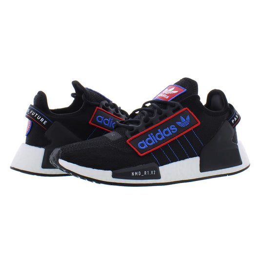 For NMD_R1.V2 GX6266 Men's Fitness Walking Shoes Black/Red Color Vietnam Origin 100% Authentic