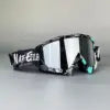 Full Frame PC Rimless Cycling Goggles for Motorcycle & Ski Use Windproof Breathable UV Protection CE Certified Day/Night Use