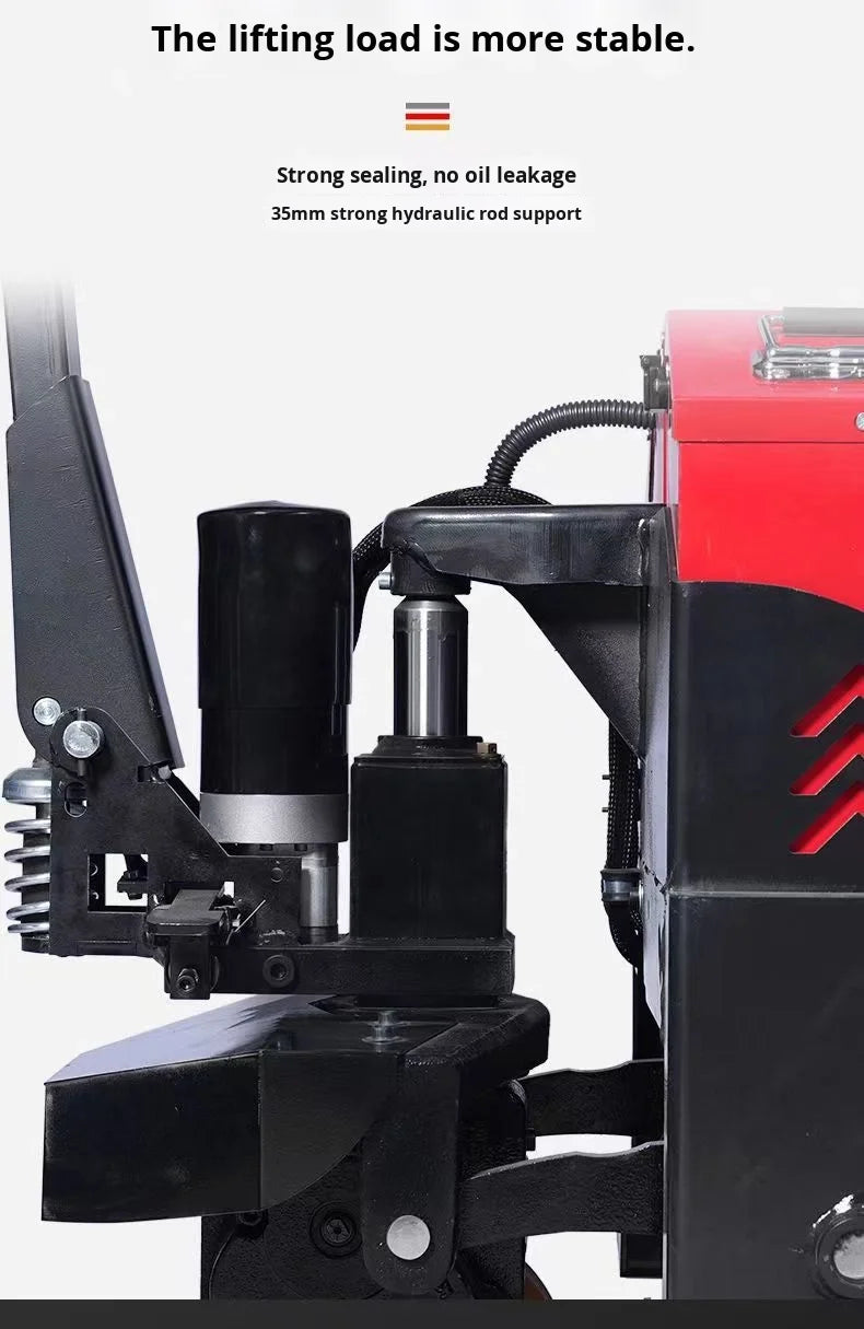 3 Ton Lead-Acid Battery Electric Pallet Truck Forklift with Standing Operation for Retail Use