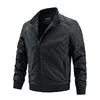 Spring Autumn Jacket Men Casual Coat Men Jacket Outdoors Fashion Zipper Jacket Men Clothing Big Size