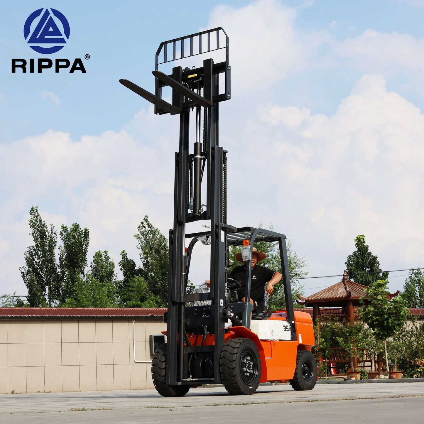China Manufacturer Fork Load Unload Car Forklift Truck 1.5T 2T 3T 3.5T Mini Electric/Diesel Forklift With 3-6M Lifting Height