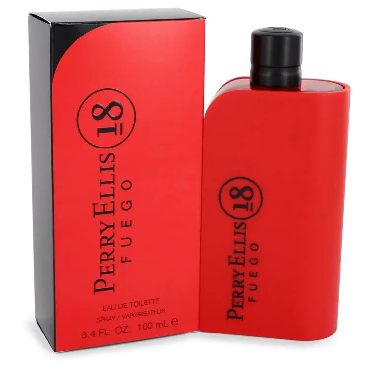 UD2 Perry Ellis 18 Fuego Cologne 3.4 oz Eau De Toilette Spray for Men Fragrant Perry Ellis Fragrance