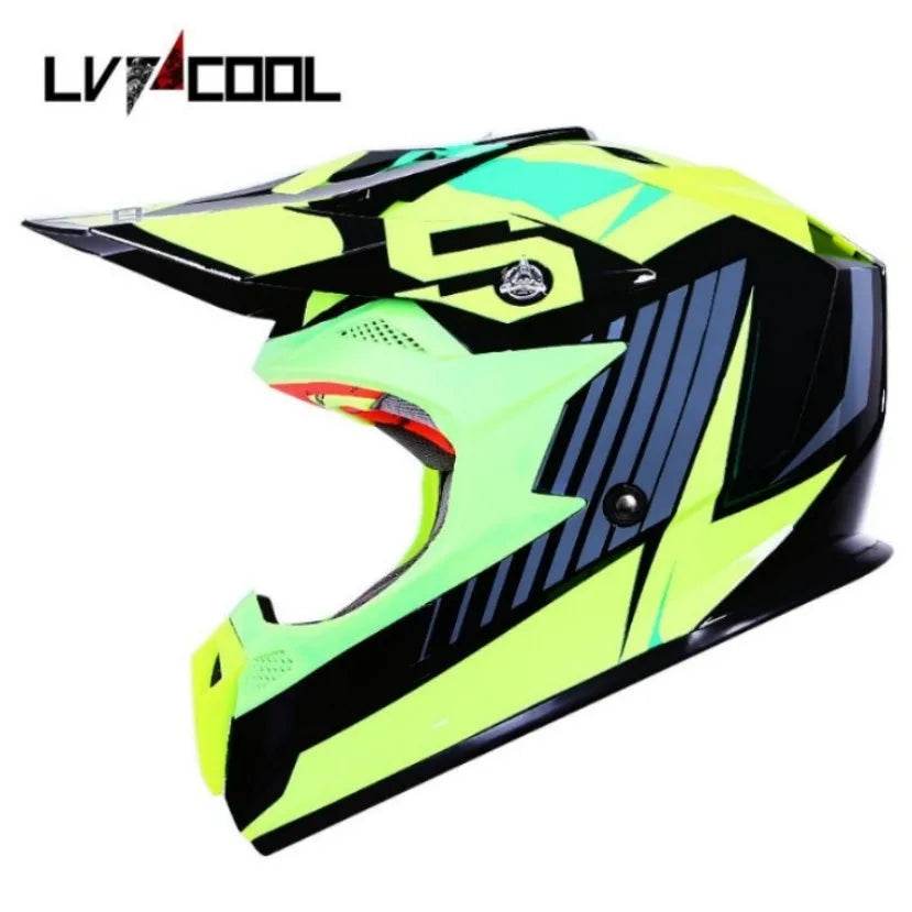 Professional Full Face Racing Moto Helmet DOT Certified for Road ATV Dirt Bike Downhill MTB Motocross New Condition