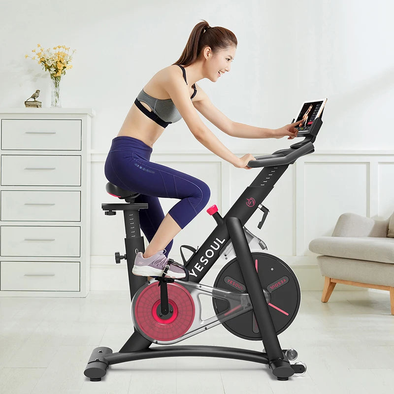 Spanish in Stock Yesoul S3 Spinning Bike Free Shipping Indoor Stationary Bicicleta Estatica Bodybuilding Spinning Bike