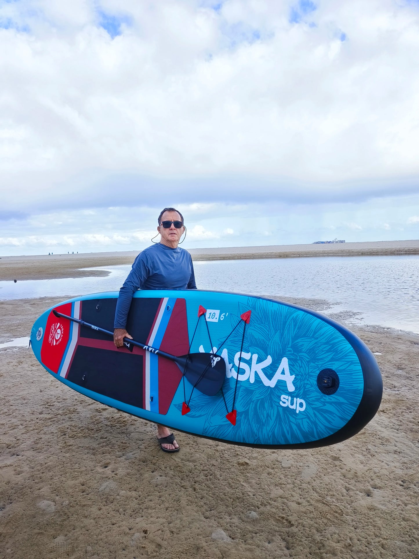 In Stock YASKA PB-803 Inflatable 10'6''*32''*6'' Pink and White Stand up Paddle Board (SUP) OEM Customized with Backpack