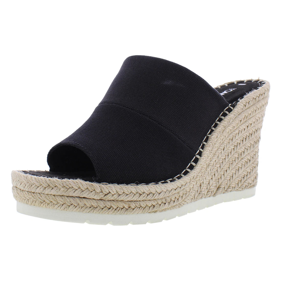For Monica Mule Womens Shoes Model MSS-10017897 Size 10 Color Black Canvas/Eva