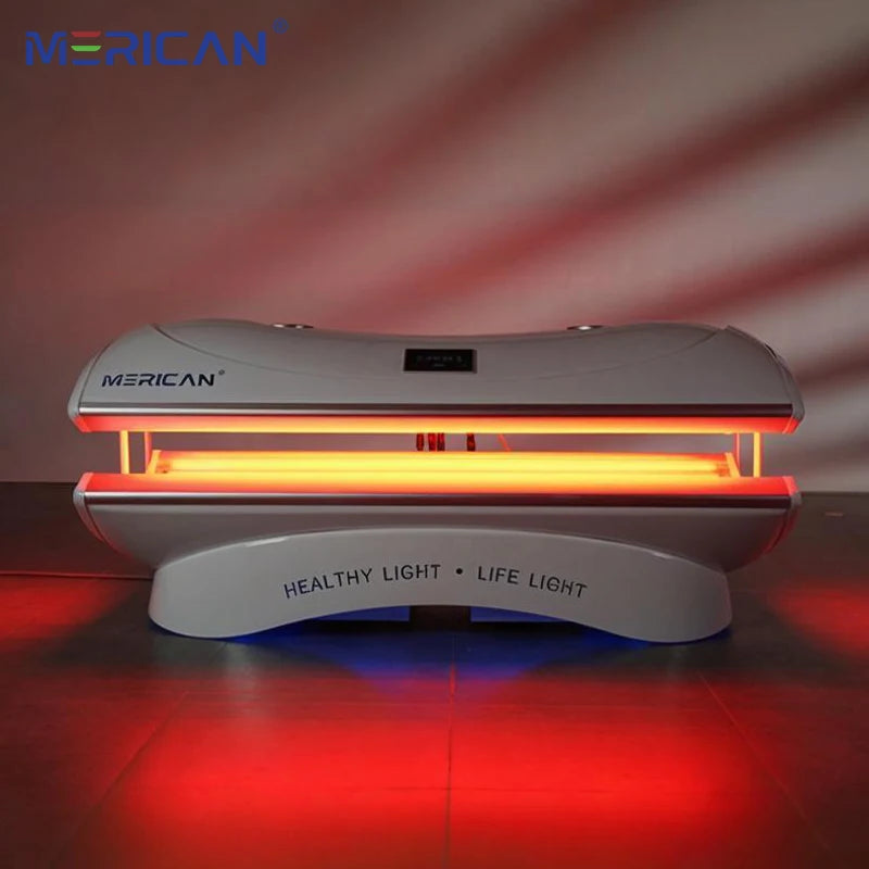 Merican PDT Beauty Light Therapy Bed Red Led Professionnel Beauty Machine Full Body Red Light Therapy 660nm 850nm Bed