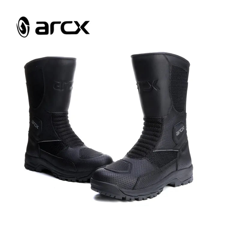 ARCX 2020 NEW  Style ARCX Men Lightweight Breathable Summer Riding Adventure Boots Cool Summer Motorcycle  Boots