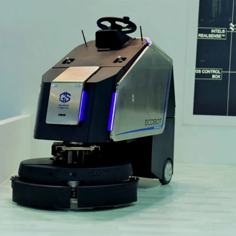 Intelligent Robotic Floor Sweeper Vacuum Cleaner Washer Industrial  Vacuum Cleaner Commercial Cleaning Robot