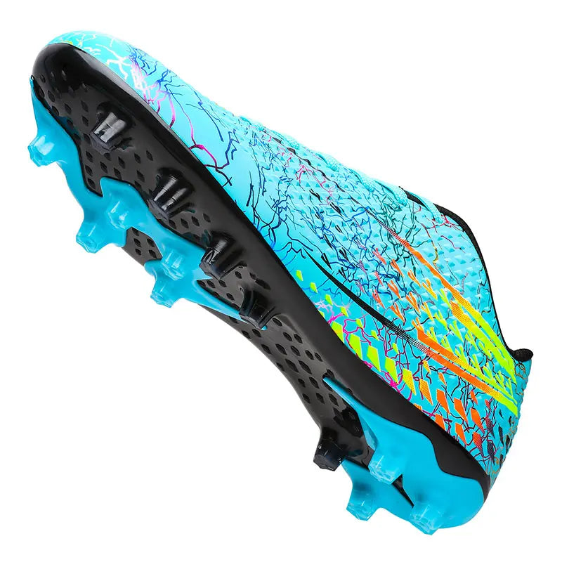 Football Shoes Low-top Lace up Soccer Shoes Football Boots FG HG Team Sports Men's Women's Adult Footwear Sneakers Unisex Spring