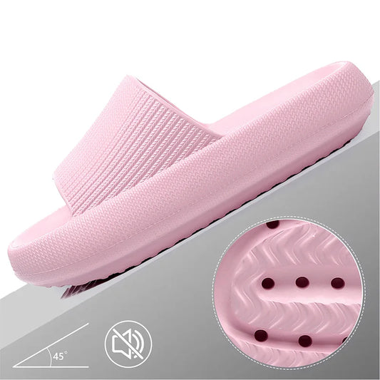 EVA Slides Slippers Outdoor Indoor Sandals for Women and Ladies Shoes Men Pillow Cushion Slides Footwear Custom Logo Wholesale