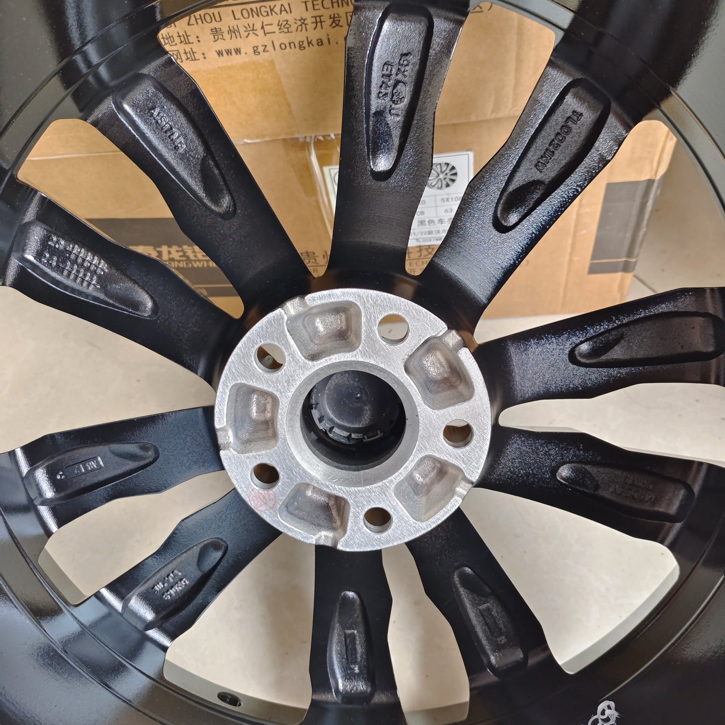 Hot Selling Casting Car Aluminum Wheels for T guan L 19 Inch *8 Car Wheel Rim