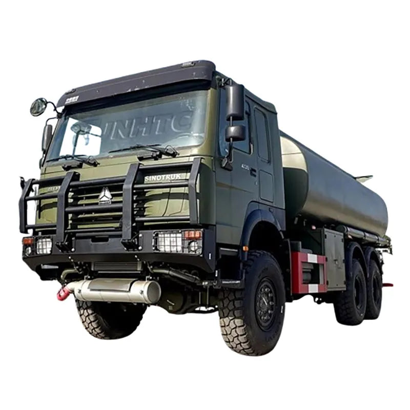 New Howo Diesel Oil Fuel Tanker Truck 45000 Liters 6x4 10 Wheelers Capacity  Fuel Water Oil Tanker Truck
