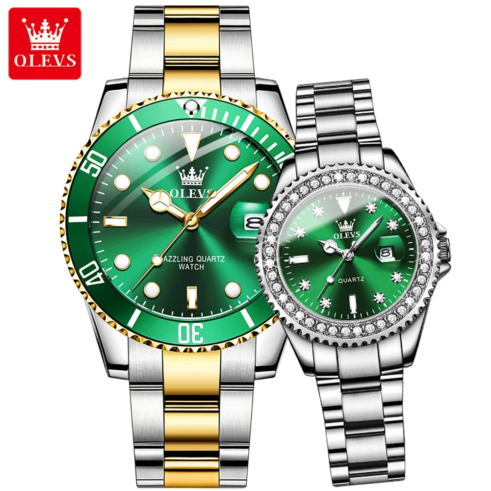 OLEVS 9945 Trending Women Quartz Watches Waterproof 30m Ladies Watch Fashion Design Girls Watches