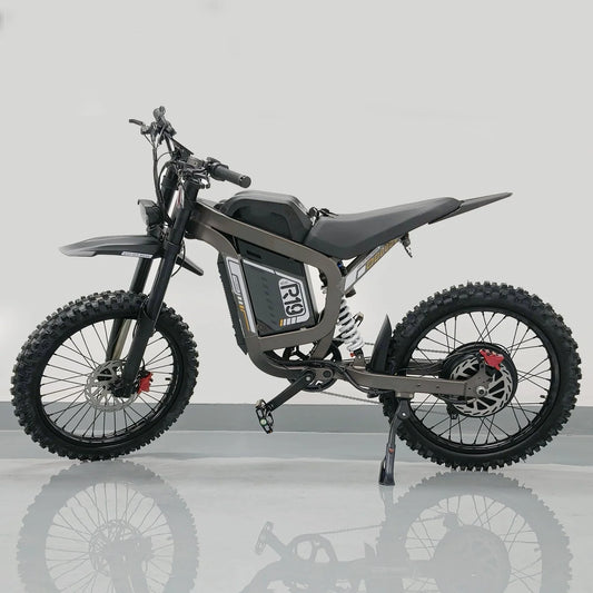 US Warehouse Stock Electric Dirt Bike 50mph Full Suspension 72V Motocross Mountain Hilly Off Road Electric Racing Bike