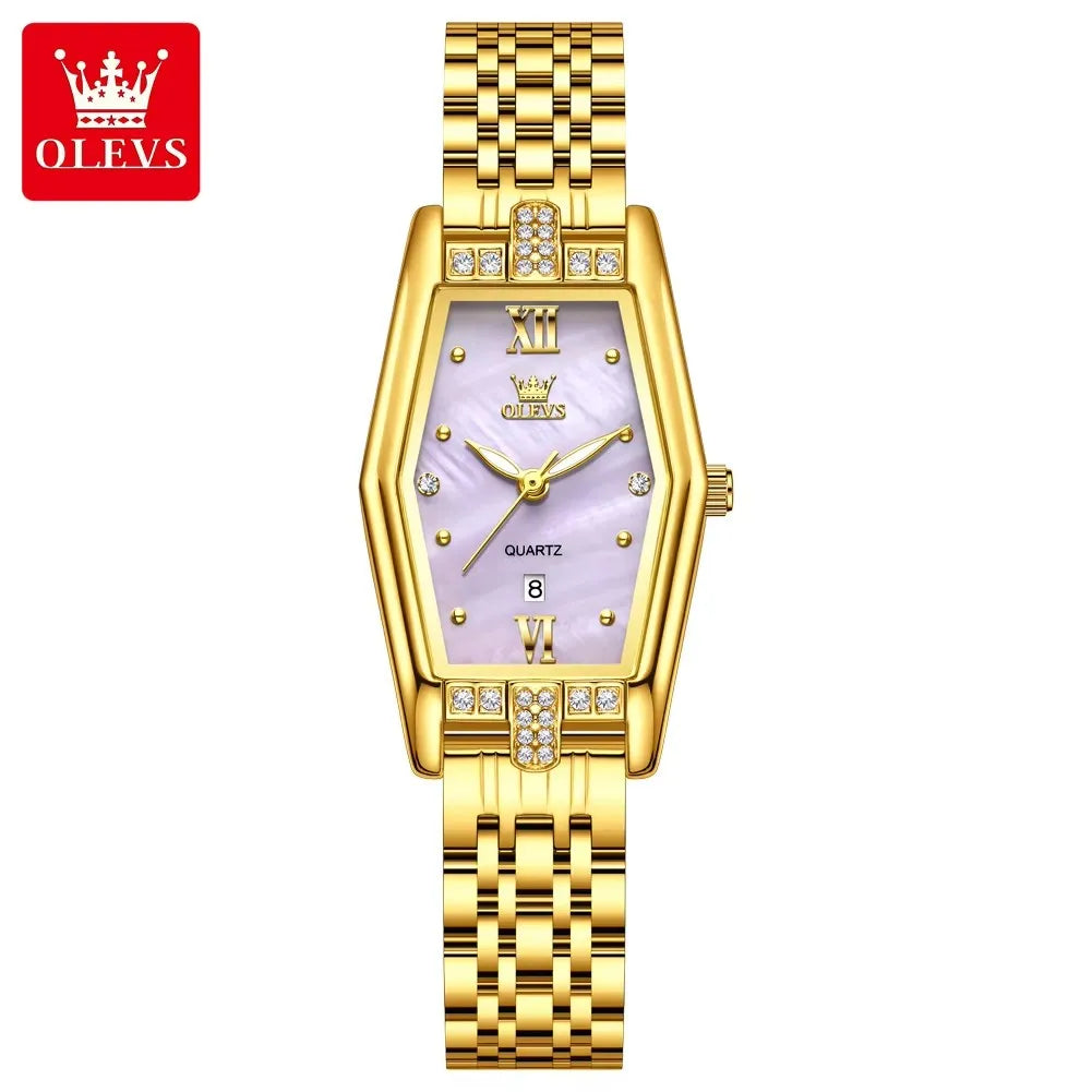 Olevs 3699 Women's Original Brand Quartz Watches Waterproof Luminous Hands Women Wristwatch for Ladies Montre Femme Relojes Uhr