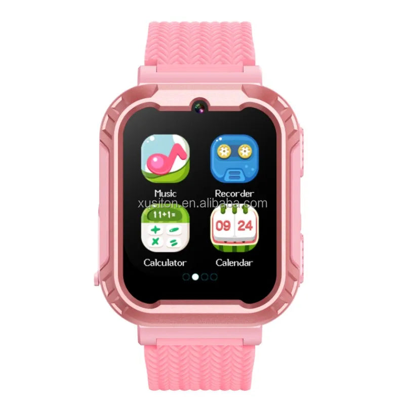S61 Kids Watch Full Touch Child Sport Mode Alarm Clock Music Calculator Camera Photos Video Multiple Player Game Kid Smart Watch