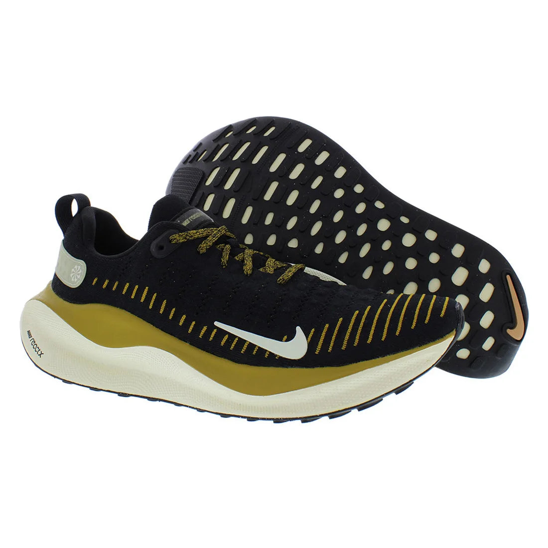 For Reactx Infinity Run 4 Mens Shoes Model DR2665006 Color Black/Gold 100% Authentic