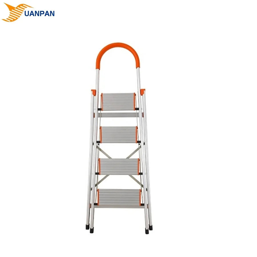 2024 Factory Stock Aluminum Folding Safe Ladder for House and Garden Tools Set
