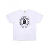 2026 1:1 High Version Ready Stock Letter Printing Bapees Tee Men Trendy PrintedApe Shirt Fashion Designer Bapees Shirt Hot Sell