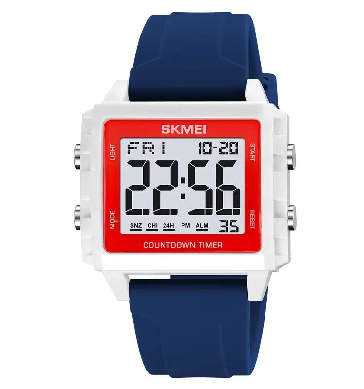SKMEI 2320 Top Luxury Electronic Fashion Brand Waterproof Men Sports LED Watch Wristwatch Men's Digital Movement Male Watches