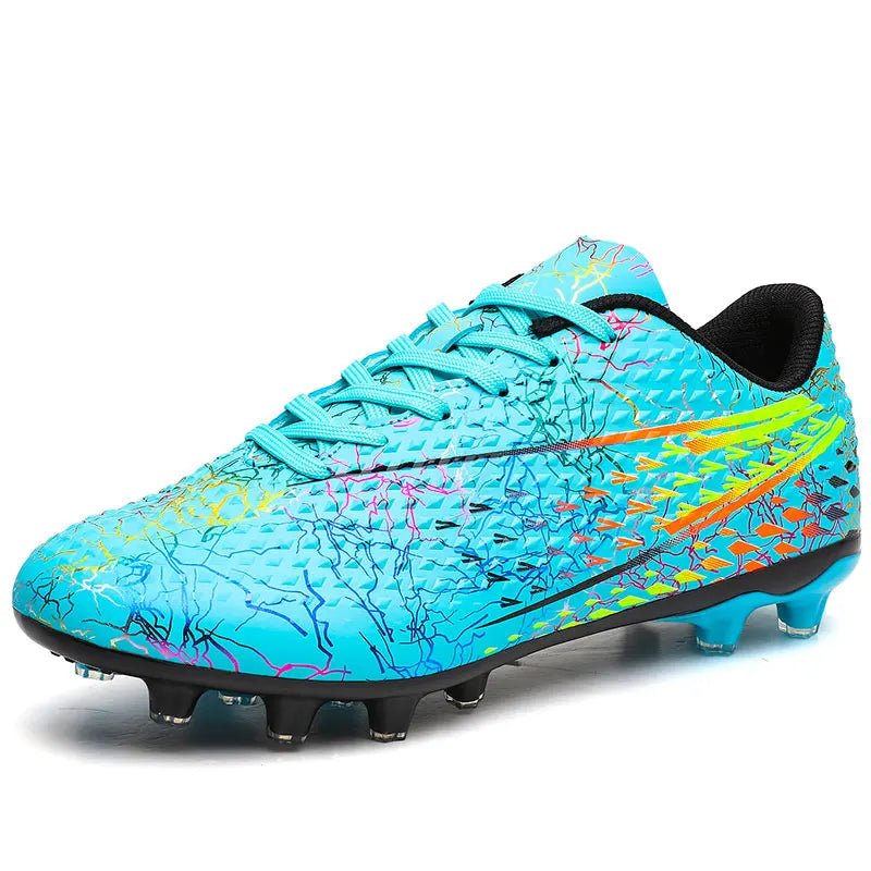 Football Shoes Low-top Lace up Soccer Shoes Football Boots FG HG Team Sports Men's Women's Adult Footwear Sneakers Unisex Spring