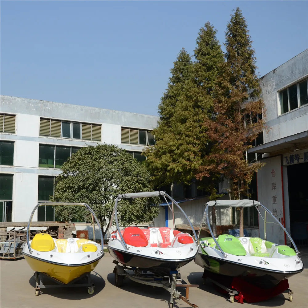 Fishing Boat 15 ft Fibreglass Boat with Steering