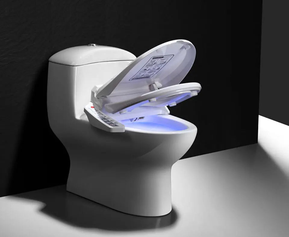 EcoFresh Smart toilet seat  Electric Bidet cover intelligent bidet heat clean dry Massage care for child woman the old