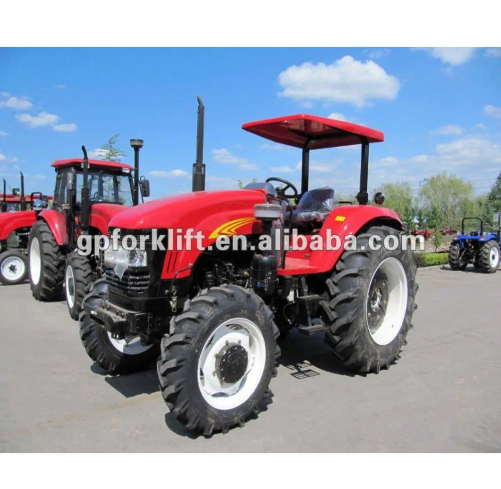 GP 55hp-100hp Agricultural Tractor with 7.5-16 Tires 4WD and 2WD Wheels Diesel Engine Pump and Motor Mini 4x4 Farm Tractor