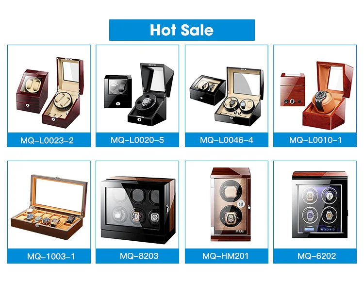 2+3 Travel Best Boxy Moving Watch Rotator Box Battery Automatic Watch Holder Clock Self Winding Watch Winder Box