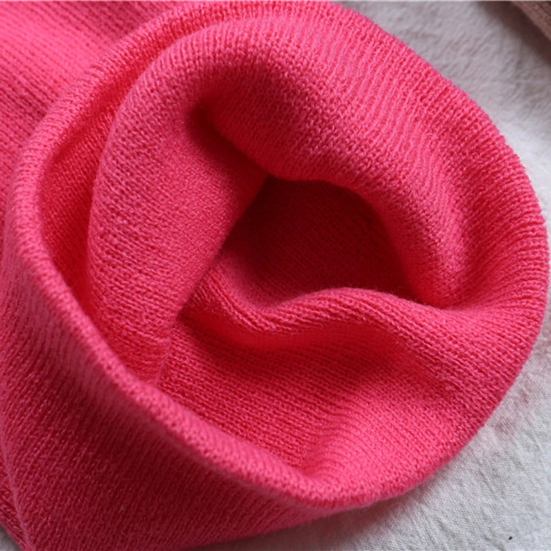 Hot Unisex Hat Beanie Autumn Winter Wool Blends Soft Warm Knitted Cap Men Women Solid Skull Cap Hats Ski Caps 23 Colors Beanies