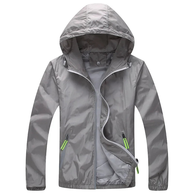 Spring Men/Women Thin 3M Reflective Jacket Ultra-light Men Waterproof Outwear Windbreaker Coat Veste Homme Softshell Coats