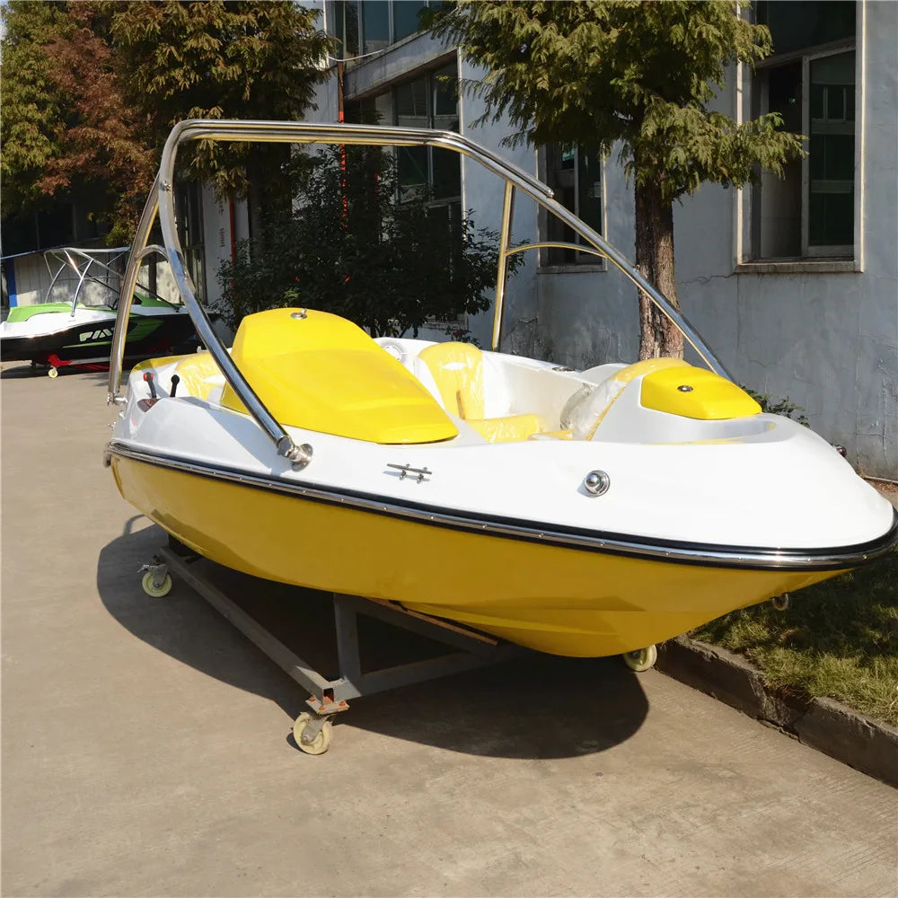 Fishing Boat 15 ft Fibreglass Boat with Steering