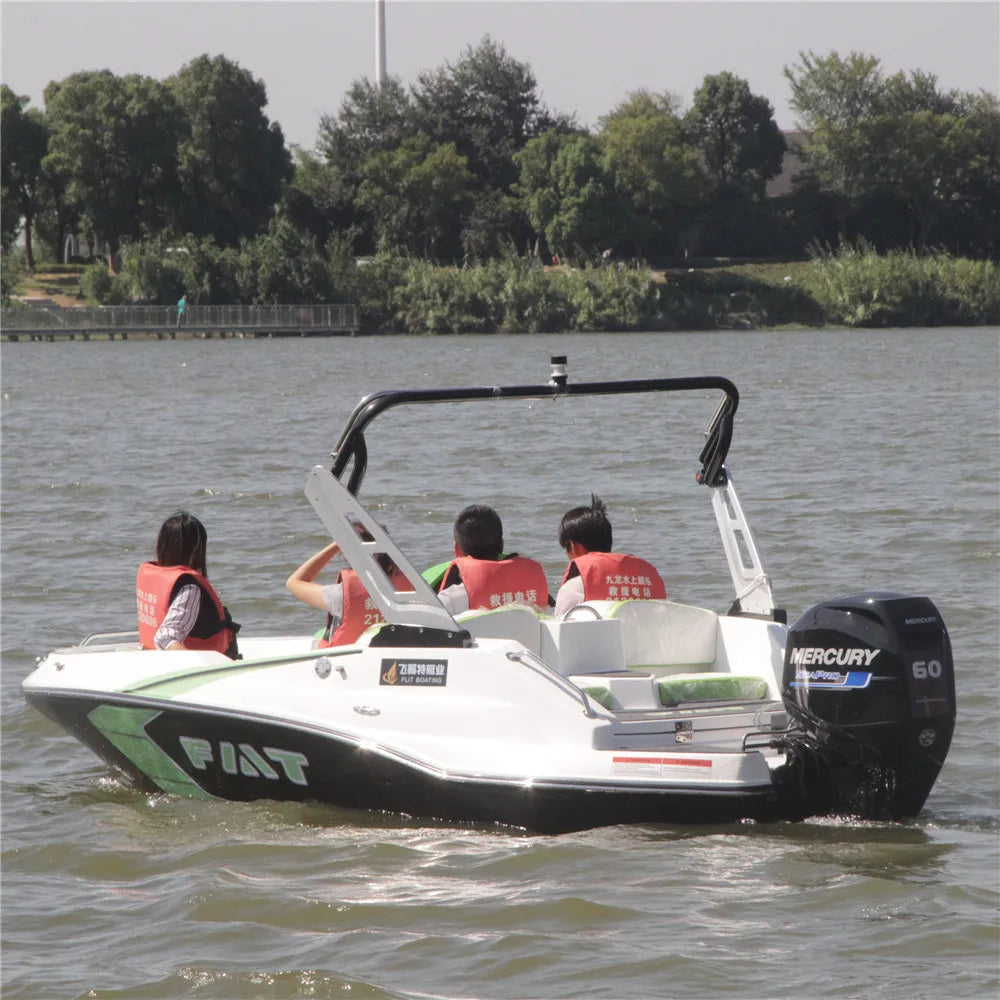 Mini Yacht Factory Sale 16ft 5 Seats Sport Boat Motor Boat