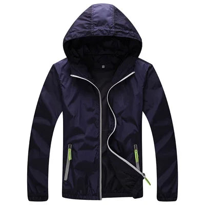 Spring Men/Women Thin 3M Reflective Jacket Ultra-light Men Waterproof Outwear Windbreaker Coat Veste Homme Softshell Coats