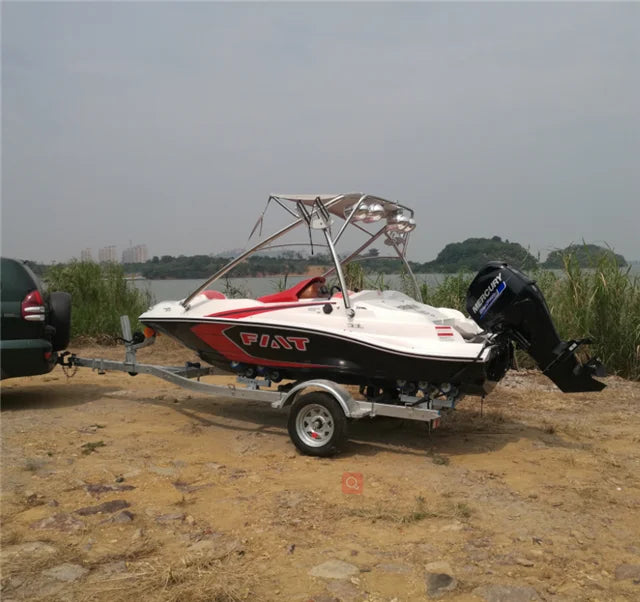 China Small Fiberglass Speed Boat for 4 Passengers