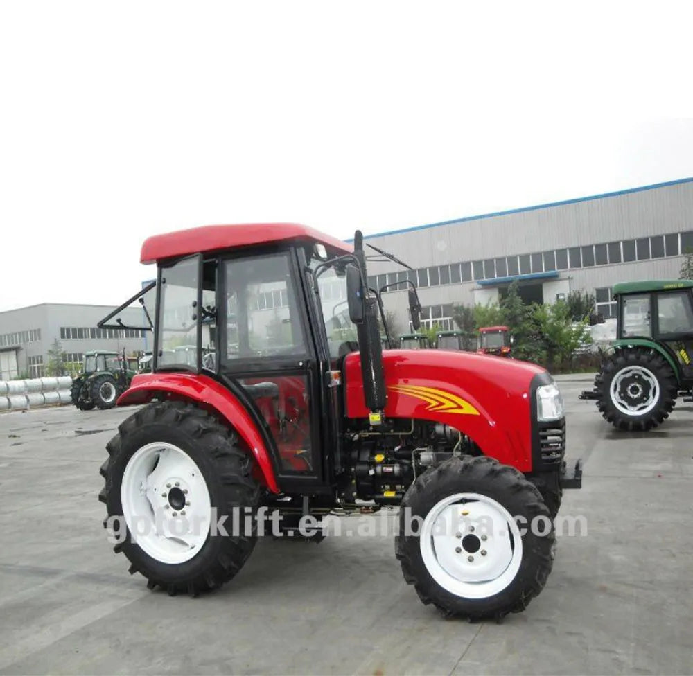 GP 55hp-100hp Agricultural Tractor with 7.5-16 Tires 4WD and 2WD Wheels Diesel Engine Pump and Motor Mini 4x4 Farm Tractor